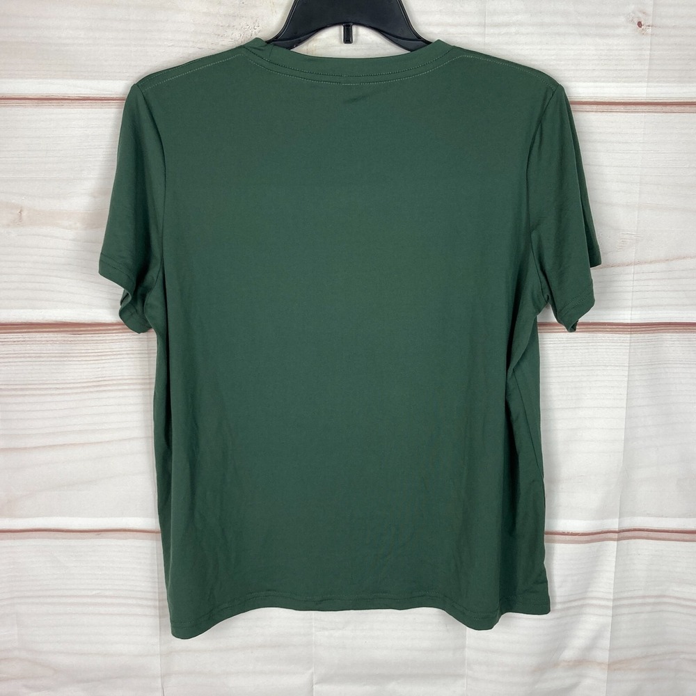SheIn Curve Top Womens 0XL Green Y'All Think I'm Mean Graphic T-Shirt Crew Neck - Picture 5 of 6